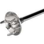 UNOLD Stabmixer ESGE-Zauberstab M 200 chrom (chrom, 200 Watt, mit Zerkleinerer und Zauberbasis)