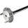 UNOLD Stabmixer ESGE-Zauberstab M 200 chrom (chrom, 200 Watt, mit Zerkleinerer und Zauberbasis)
