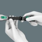 Wera 8100 SA 9 Zyklop Speed-Knarrensatz, zöllig, 1/4" (schwarz/grün, 28-teilig, Speed-Knarre mit schwenkbarem Kopf)