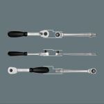 Wera 8100 SA 10 Zyklop Metal-Knarrensatz, zöllig, 1/4" (schwarz/grün, 28-teilig, Vollmetallknarre mit Durchsteckvierkant)