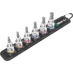 Wera Belt C 2 Zyklop Steckschlüsseleinsatz-Satz, 1/2" (schwarz, 6-teilig, mit Haltefunktion)