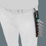 Wera Belt C 2 Zyklop Steckschlüsseleinsatz-Satz, 1/2" (schwarz, 6-teilig, mit Haltefunktion)