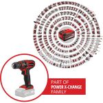 Einhell Power X-Change Akku-Bohrschrauber TC-CD 18/35 Li - Solo, 18Volt (rot/schwarz, ohne Akku und Ladegerät)
