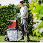 Einhell Elektro-Leisehäcksler GC-RS 60 CB (rot/schwarz, 2.300 Watt)