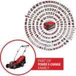 Einhell Power X-Change Akku-Rasenmäher GE-CM 18/33 Li-Solo, 18Volt (rot/schwarz, ohne Akku und Ladegerät)