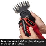 Einhell Power X-Change Akku-Grasschere/ -Strauchschere GE-CG 18/100 Li-Solo, 18Volt (rot/schwarz, ohne Akku und Ladegerät)