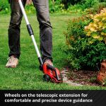 Einhell Power X-Change Akku-Grasschere/ -Strauchschere GE-CG 18/100 Li T-Solo, 18Volt (rot/schwarz, ohne Akku und Ladegerät, mit Teleskop-Stiel)