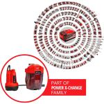 Einhell Power X-Change Akku-Klarwasserpumpe GE-SP 18 Li-Solo,18Volt, Tauch- / Druckpumpe (rot/schwarz, ohne Akku und Ladegerät)
