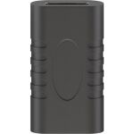 Goobay USB 3.2 Gen 1 Adapter, USB-C Buchse > USB-C Buchse (schwarz)