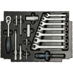 Makita Handwerkzeug-Set E-08713, 120-teilig (inkl. Umschalt-Knarre 3/8", MAKPAC Gr.1)