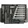 Makita Handwerkzeug-Set E-08713, 120-teilig (inkl. Umschalt-Knarre 3/8", MAKPAC Gr.1)