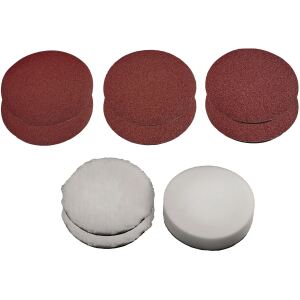 Einhell Polierhauben- / Schleifscheiben-Set, für CC-PO 1100/150 E (150mm, 9-teilig)