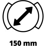 Einhell Polierhauben- / Schleifscheiben-Set, für CC-PO 1100/150 E (150mm, 9-teilig)