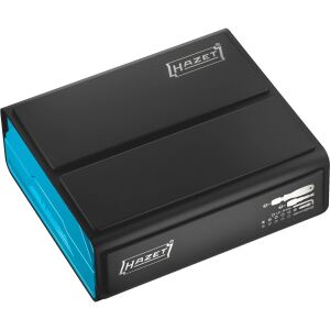 HAZET SmartCase Bit-Satz 2200SC-1, 69-teilig (schwarz/blau, 1/4", mit Handhalter)