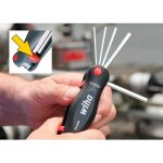wiha Multitool PocketStar (schwarz, 7 Werkzeuge)