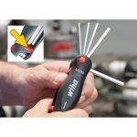 wiha Multitool PocketStar Sechsrund (schwarz, 8 Werkzeuge)