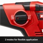 Einhell Power X-Change Akku-Bohrhammer TE-HD 18/12 Li - Solo, 18Volt (rot/schwarz, ohne Akku und Ladegerät)