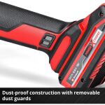 Einhell Professional Akku-Winkelschleifer AXXIO 18/115 Q, 18Volt (rot/schwarz, ohne Akku und Ladegerät)
