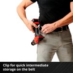 Einhell Professional Akku-Schlagbohrschrauber TP-CD 18/50 Li-i BL, 18Volt (rot/schwarz, 2x Li-Ionen Akku 2,0Ah)