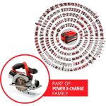 Einhell Power X-Change Akku-Handkreissäge TE-CS 18/150 Li-Solo, 18Volt (rot/schwarz, ohne Akku und Ladegerät)