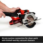 Einhell Power X-Change Akku-Handkreissäge TE-CS 18/150 Li-Solo, 18Volt (rot/schwarz, ohne Akku und Ladegerät)