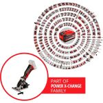 Einhell Power X-Change Akku-Mini-Handkreissäge TE-CS 18/89 Li-Solo, 18Volt (rot/schwarz, ohne Akku und Ladegerät)