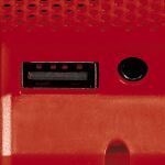 Einhell TC-SR 18 Li BT (rot, Bluetooth, AUX, USB)