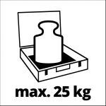 Einhell Systemkoffer E-Case S-F foam (schwarz/rot, mit 2 Schaumstoffeinlagen)