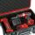 Einhell Systemkoffer E-Case S-F foam (schwarz/rot, mit 2 Schaumstoffeinlagen)