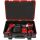 Einhell Systemkoffer E-Case S-F foam (schwarz/rot, mit 2 Schaumstoffeinlagen)
