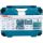 Makita Handwerkzeug-Set E-10883, 221-teilig (blau, inkl. 2 Umschalt-Knarren, 1/4" und 1/2")
