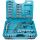 Makita Handwerkzeug-Set E-10883, 221-teilig (blau, inkl. 2 Umschalt-Knarren, 1/4" und 1/2")