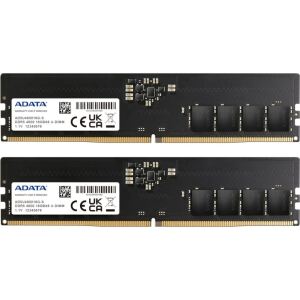 A-Data DIMM 32 GB DDR5-4800 (2x 16 GB) Dual-Kit (schwarz, AD5U480016G-DT, Premier)