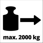 Einhell Handhebelseilzug TC-LW 2000 (rot)