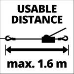 Einhell Handhebelseilzug TC-LW 2000 (rot)