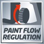 Einhell Farbsprühsystem TC-SY 600 S (rot/schwarz, 600 Watt)