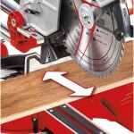 Einhell Zug-Kapp-und Gehrungssäge TC-SM 254, Kapp- und Gehrungssäge (rot/schwarz, 1.800 Watt)