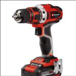 Einhell Power X-Change Akku-Bohrschrauber TE-CD 18/40-1 Li, 18Volt (rot/schwarz, 2x Li-Ion-Akku 1,5Ah, im Koffer)