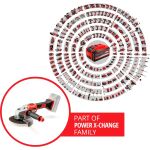 Einhell Professional Akku-Winkelschleifer AXXIO 18/150, 18Volt (rot/schwarz, ohne Akku und Ladegerät)