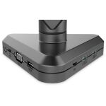 Digitus Smarte Monitorhalterung (schwarz, Dockingstation, HDMI)