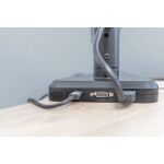 Digitus Smarte Monitorhalterung (schwarz, Dockingstation, HDMI)