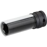 HAZET Steckschlüssel 905SLG-17, 1/2" (weiß, mit farbiger Hülse, für Alu-Felgen, 17mm)
