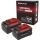 Einhell Akku Power-X-Change Plus TWIN-PACK 18Volt 5,2Ah (rot/schwarz, 2 Stück, ohne Ladegerät)