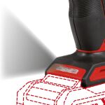 Einhell Power X-Change Akku-Bohrschrauber TE-CD 18/40 Li BL - Solo, 18Volt (rot/schwarz, ohne Akku und Ladegerät)