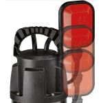 Einhell Schmutzwasserpumpe GC-DP 9040 N, Tauch- / Druckpumpe (rot/edelstahl, 900 Watt)