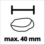 Einhell Schmutzwasserpumpe GC-DP 9040 N, Tauch- / Druckpumpe (rot/edelstahl, 900 Watt)