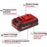 Einhell Akku Power-X-Change Plus 18Volt 4,0Ah (rot/schwarz)