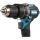 Makita Akku-Schlagbohrschrauber HP002GZ XGT, 40Volt (blau/schwarz, ohne Akku und Ladegerät)