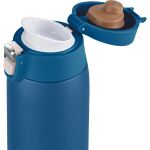 EMSA TRAVEL MUG light Thermobecher (dunkelblau, 0,4 Liter, Flip-Deckel)