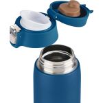 EMSA TRAVEL MUG light Thermobecher (dunkelblau, 0,4 Liter, Flip-Deckel)
